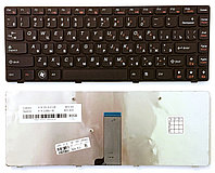 Клавиатура для ноутбука Lenovo IdeaPad Flex 2-14, чёрная, с рамкой, RU