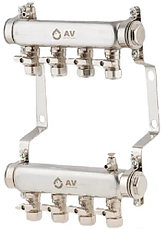 Коллекторная группа ave134 4 выхода AV ENGINEERING AVE13400104, фото 3