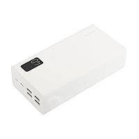 Perfeo Powerbank MOUNTAINS 40000 mAh/LED дисплей/PD + QC 3.0/Type-C/4 USB/Выход: 3A, max 22.5W/White