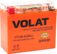 Мотоаккумулятор VOLAT YT12B-4 iGEL L+