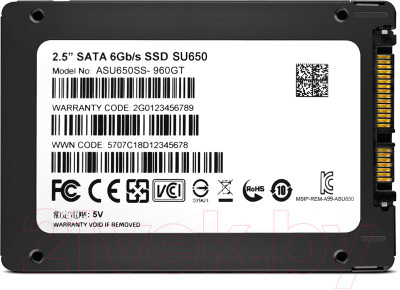 SSD диск A-data Ultimate SU650 480GB (ASU650SS-480GT-R) - фото 2 - id-p226518808