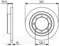 Тормозной диск Bosch 0986479A93