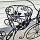 Кованая цветочница "Велосипед" КЦ-41, фото 4