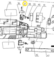 Щетки угольные AG1213E 6*9*14 (2шт) WORTEX 6503-37