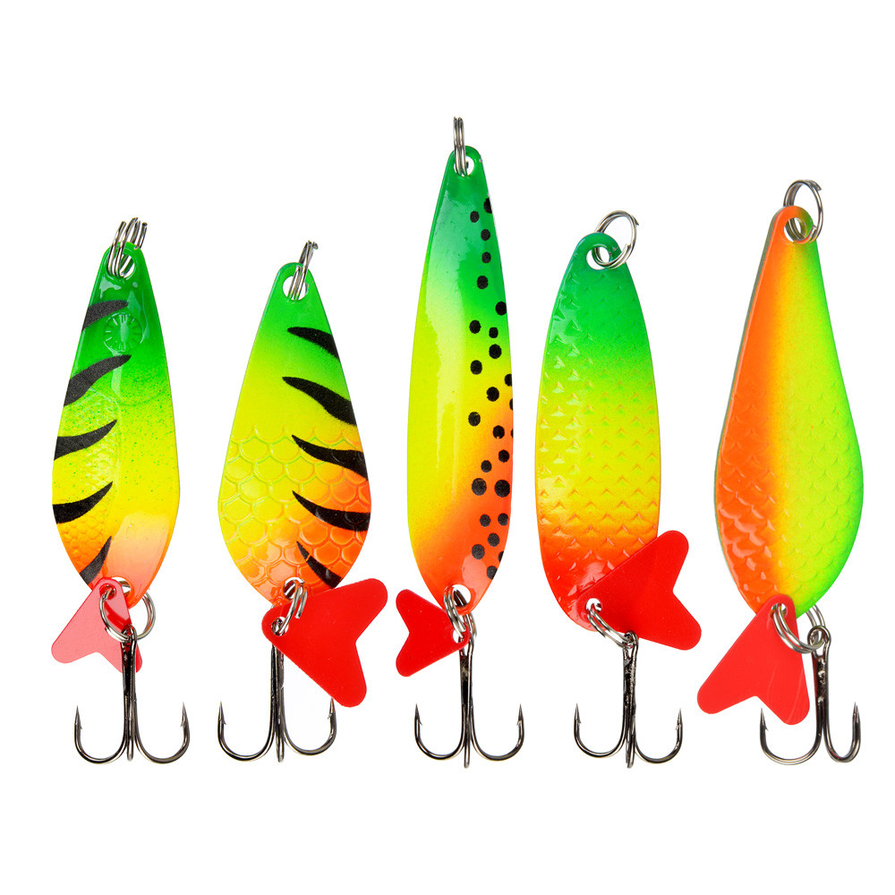 Блесна колеблющаяся AZOR FISHING Щука, разноцветная - фото 1 - id-p226529621