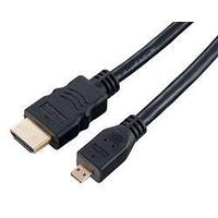 PERFEO Кабель HDMI A вилка - HDMI D (micro HDMI) вилка, ver.1.4, длина 2 м. (H1102)