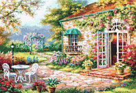 Набор для вышивания БЕЛОСНЕЖКА Цветущий сад / 4029-14