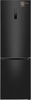 Холодильник с морозильником Weissgauff WRK 2000 Total NoFrost Inverter Black Inox
