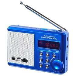 Мини-аудио Perfeo Sound Ranger, FM MP3 USB microSD In/Out ридер, BL-5C 1000mAh, синий (PF-SV922BLU) [PF_3183] - фото 1 - id-p226546650