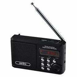Мини-аудио Perfeo Sound Ranger, FM MP3 USB microSD In/Out ридер, BL-5C 1000mAh, черный (PF-SV922BK) [PF_3184] - фото 1 - id-p226546651
