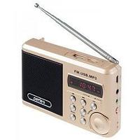 Мини-аудио Perfeo Sound Ranger, УКВ+ FM, MP3 (USB/TF), USB-audio, BL-5C 1000mAh, шамп.золот (SV922AU)