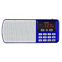 Радиоприемник цифровой Perfeo ЕГЕРЬ FM+ 70-108МГц/ MP3/ питание USB или BL5C/ цвет синий (i120-BL) [PF_5027]