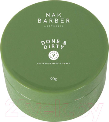 Паста для укладки волос Nak Done-n-Dirty Hard Clay Матовая сильной фиксации - фото 1 - id-p226548953