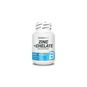 Витамины, минералы и жирные кислоты BioTechUSA Zinc+Chelate 60 таб