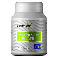 Витамины, минералы и жирные кислоты Strimex Sport Nutrition Magnesium Chelate 200mg 120 таб