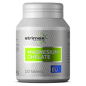 Витамины, минералы и жирные кислоты Strimex Sport Nutrition Magnesium Chelate 200mg 120 таб