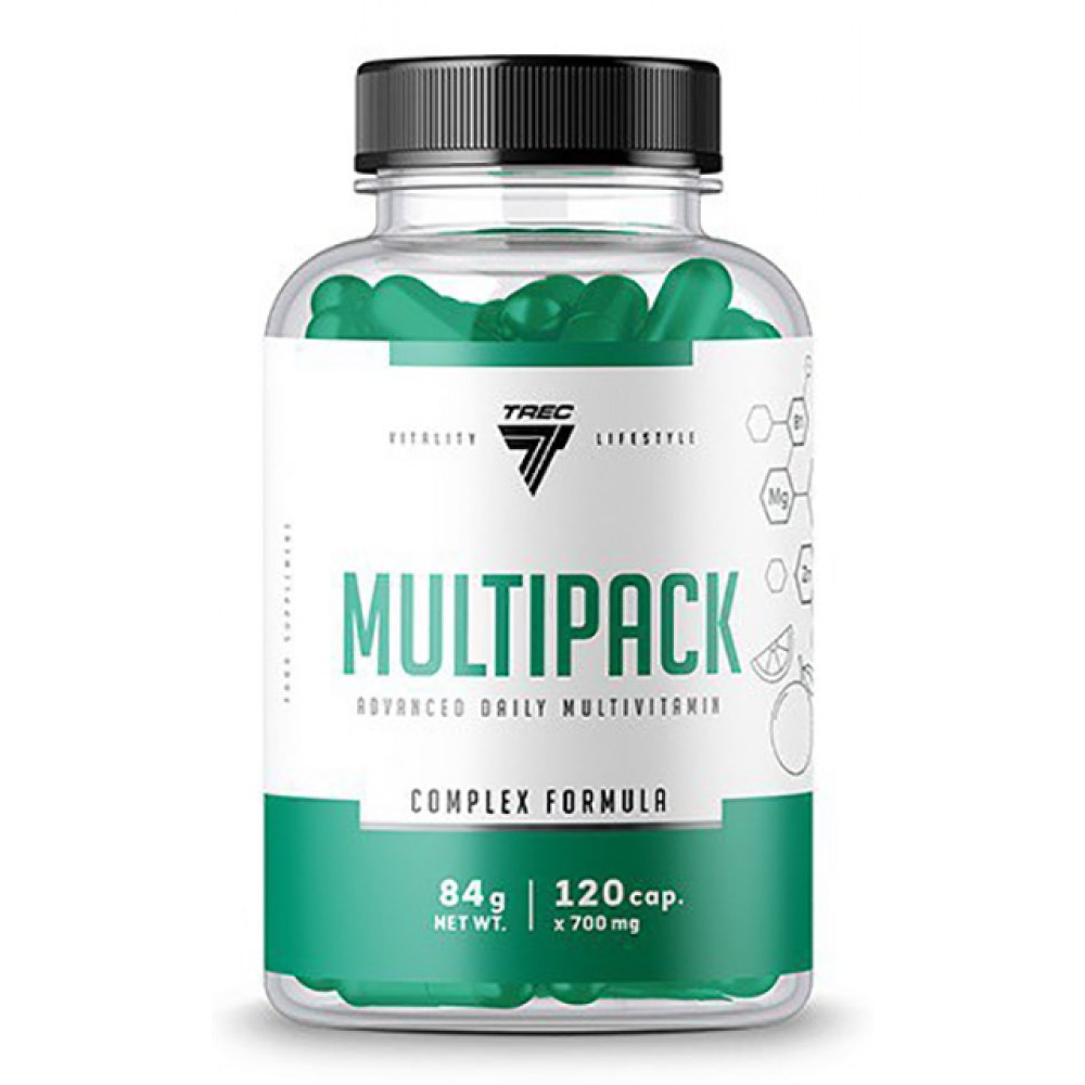 Витамины, минералы и жирные кислоты TREC NUTRITION Multi pack 120 капсул - фото 1 - id-p66041475