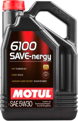 Моторное масло Motul 6100 Save-nergy 5W30 / 109378 - фото 1 - id-p226552693