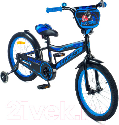 Детский велосипед FAVORIT Biker BIK-18BL - фото 2 - id-p226553262
