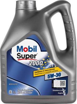 Моторное масло Mobil Super 2000 Х1 5W30 / 155317 - фото 1 - id-p226551762