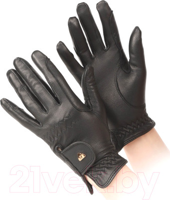 Перчатки для верховой езды Aubrion 1074/BLACK/XL - фото 2 - id-p226557389