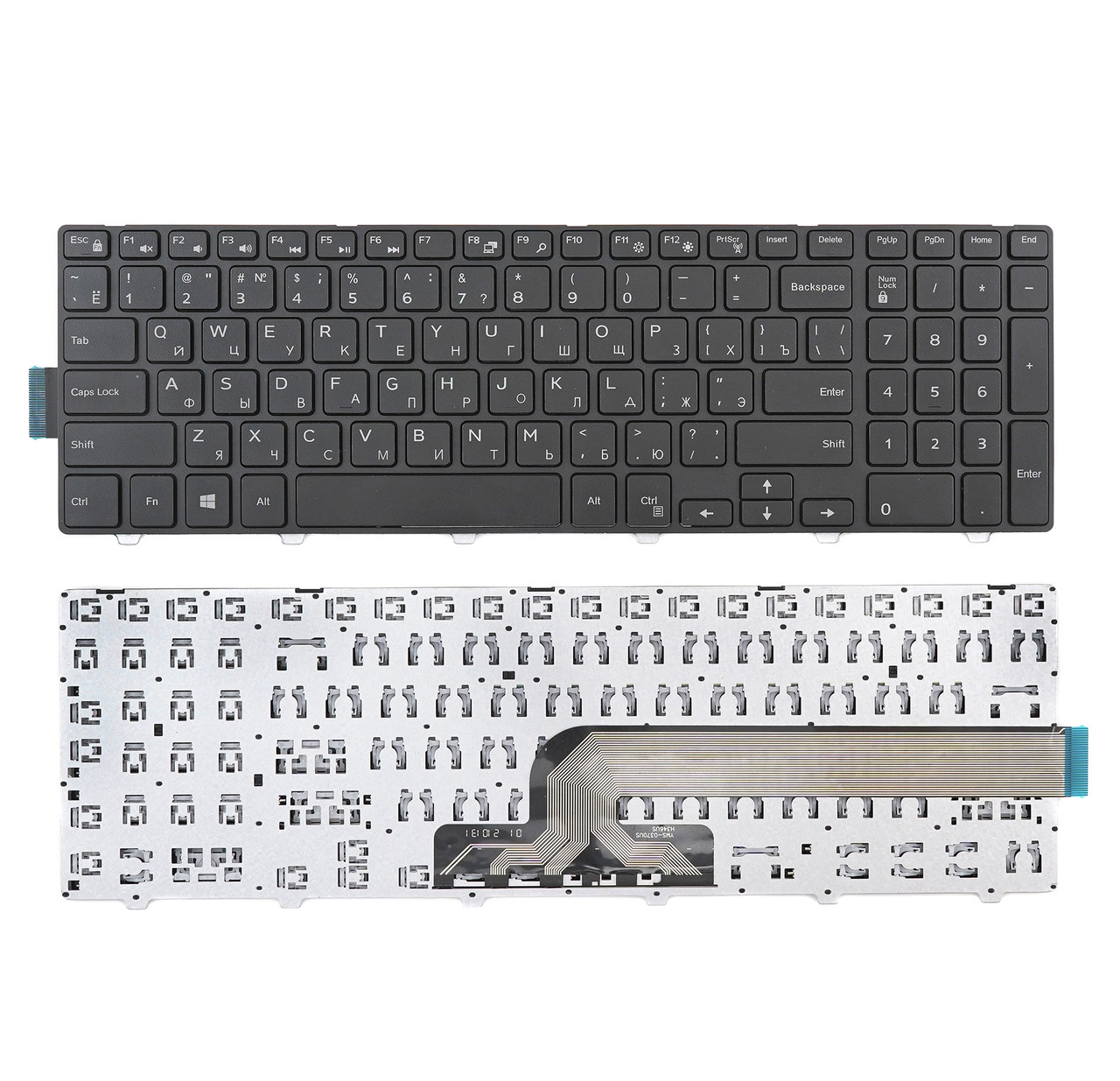 Клавиатура для ноутбука серий Dell Inspiron 15-3551, 15-3558 - фото 3 - id-p226557869