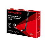 Wi-Fi адаптер USB Mercusys, беспроводной, MU6H с антеной 433 Мбит (2.4 и 5 ГГц)