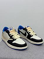 Кроссовки Nike Air Jordan 1 Low Travis Scott x Fragment 37