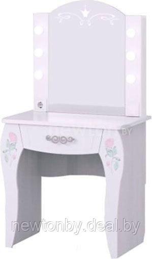 Туалетный столик с зеркалом Аквилон Розалия №12 (лиственница белая) - фото 1 - id-p226559347