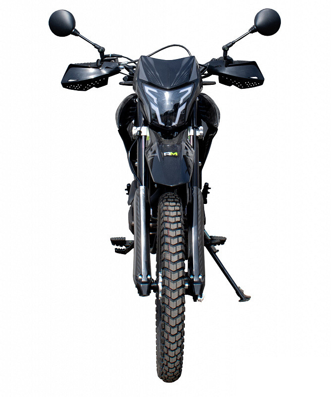 Мотоцикл Regulmoto TE (Tour Enduro) PR черно-зеленый - фото 2 - id-p226559419