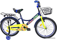 Детский велосипед Krakken Spike 16 2021 (синий)