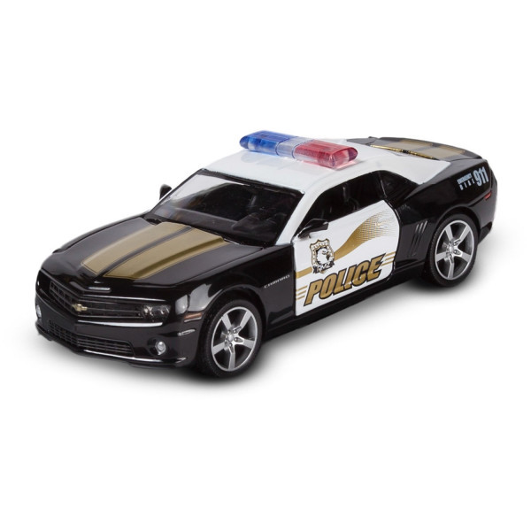 Автомобиль инерционный Chevrolet Camaro полицейская (в коробке) - фото 2 - id-p155812661