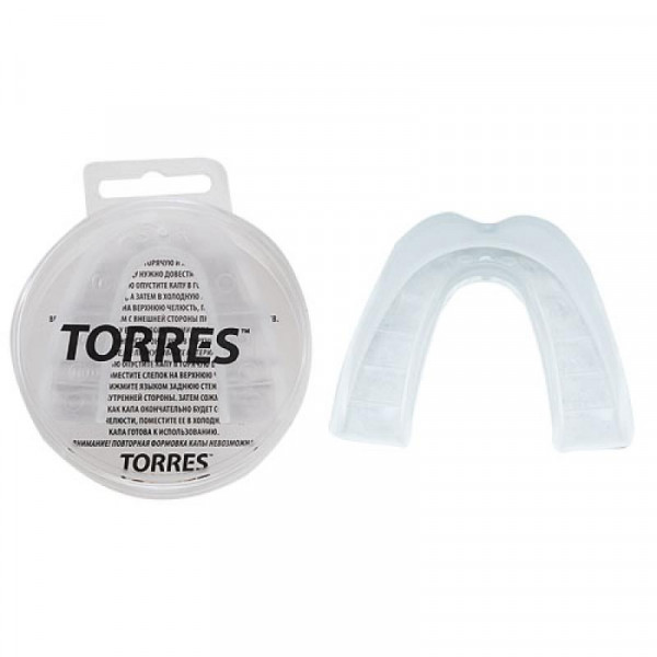 Капа Torres термопластичная евростандарт CE approved белый - фото 3 - id-p155806123
