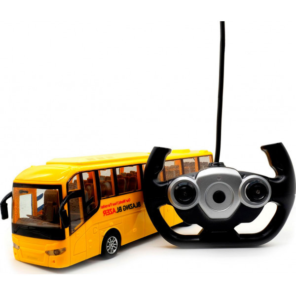 Автобус на радиоуправлении HK Industries Bus-G жёлтый (в коробке) - фото 3 - id-p196757933