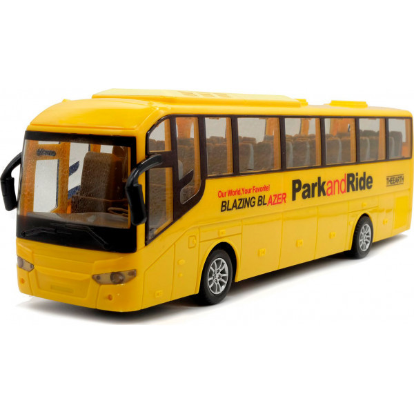 Автобус на радиоуправлении HK Industries Bus-G жёлтый (в коробке) - фото 4 - id-p196757933