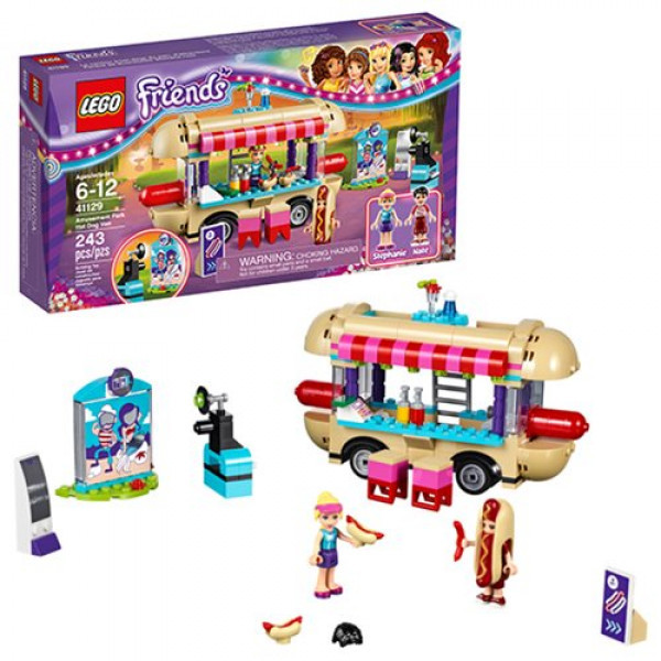 Конструктор Lego Friends Парк развлечений: фургон с хот-догами - фото 3 - id-p179379281