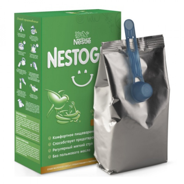 Смесь Nestle Nestogen 1 Premium молочная 600г - фото 3 - id-p131003605