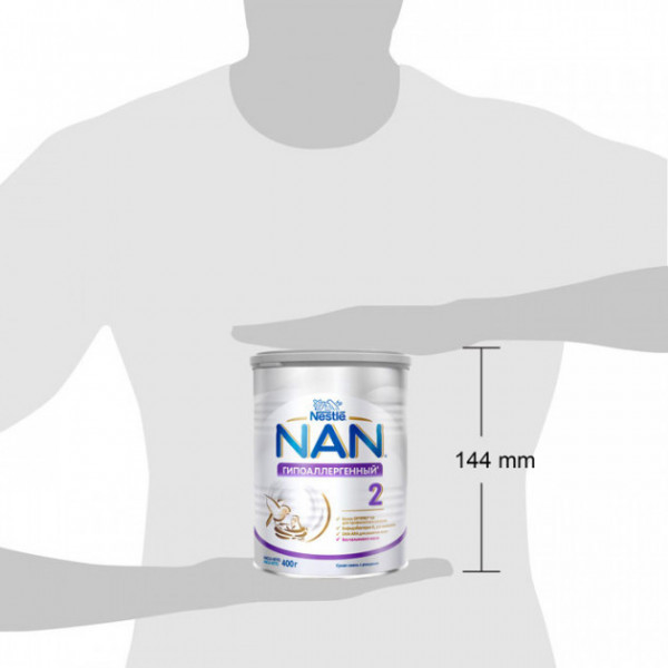 Смесь Nestle NAN 3 гипоаллергенный 400г - фото 5 - id-p133043223