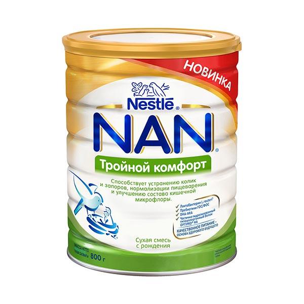 Смесь Nestle NAN ExpertPro тройной комфорт 800г - фото 4 - id-p222679488