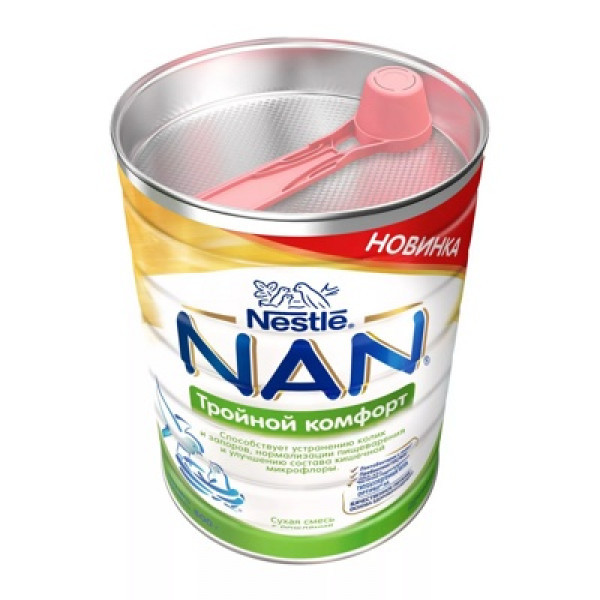Смесь Nestle NAN ExpertPro тройной комфорт 800г - фото 5 - id-p222679488