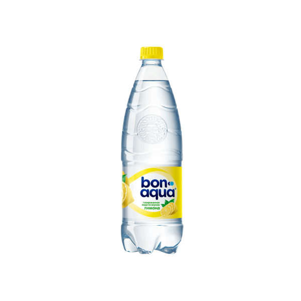 Вода BonAqua со вкусом лимона 1,0л - фото 2 - id-p208363884