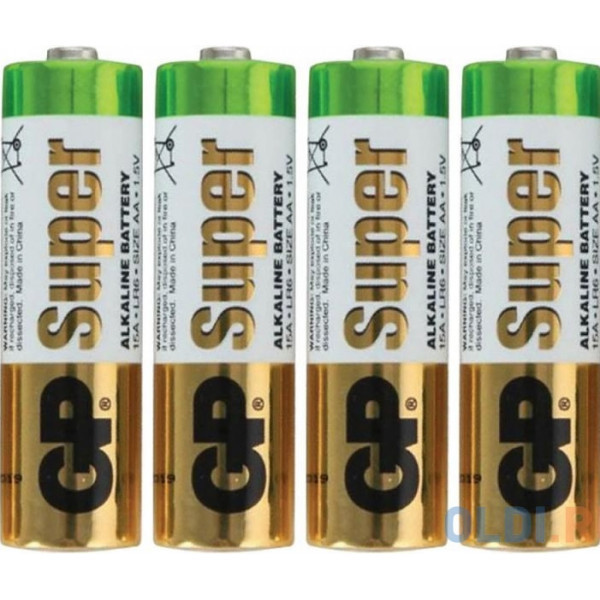 Батарейки GP Super Alkaline АА 1шт - фото 3 - id-p195646295