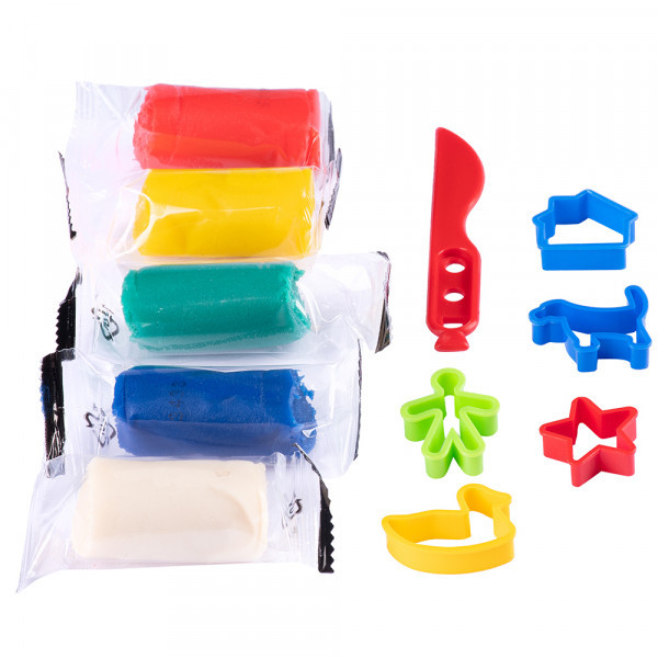 Тесто-пластилин Genio Kids Мини-набор для лепки 6цв - фото 4 - id-p197276159