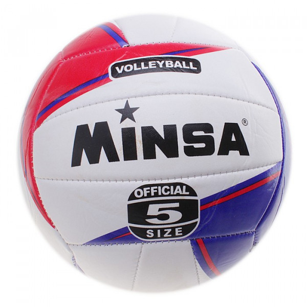 Мяч волейбольный Minsa 18 панелей р-р 5 - фото 1 - id-p226561973