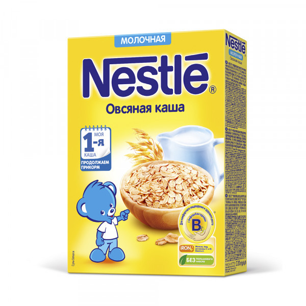 Каша Nestle овсяная молочная 200г - фото 2 - id-p133043655