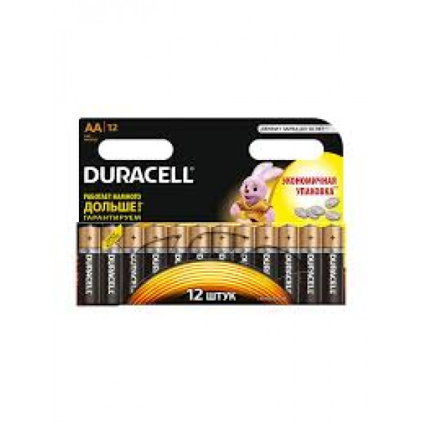 Батарейки Duracell АА-1.5V LR6 (12шт) цена за штуку - фото 2 - id-p155806445