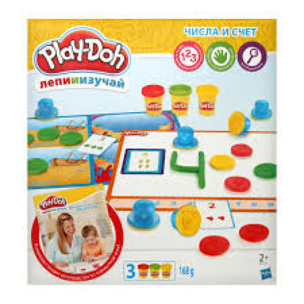 Развивающий набор пластилина Play-Doh числа и счёт - фото 2 - id-p133044003