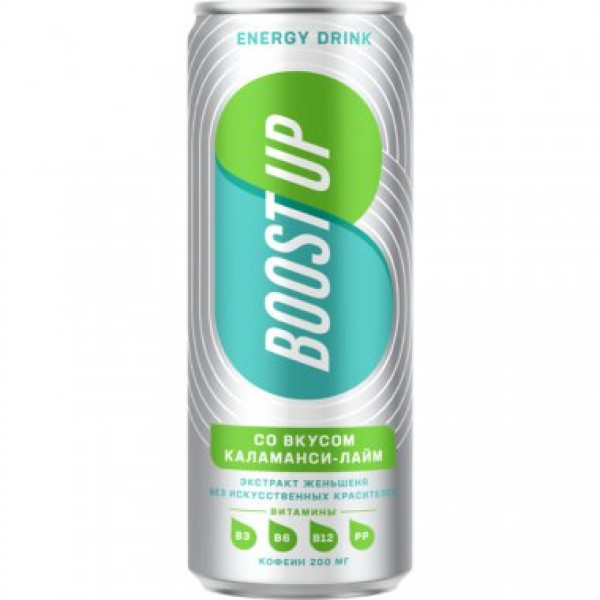 Напиток энергетический Boost Up со вкусом Цитрус-Баобаб 0,33л - фото 2 - id-p177228761