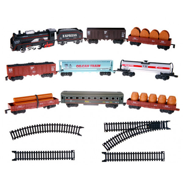 Железная дорога Big Motors с 9 вагонами (в коробке) - фото 2 - id-p223573517