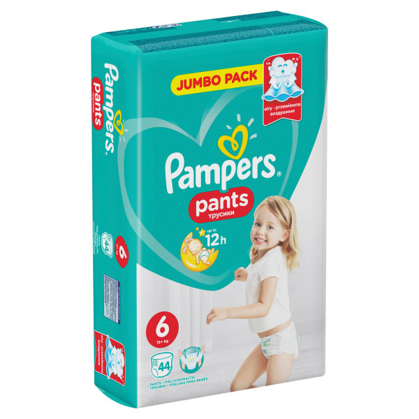 Подгузники-трусики Pampers Pants 6 (>15кг) 38шт - фото 2 - id-p179793132